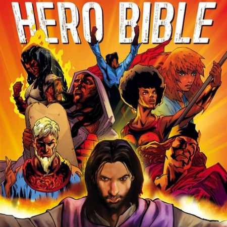 komiksu grāmata ar Bībeles varoņiem
